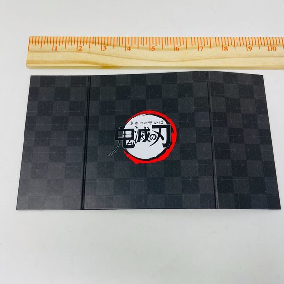 Demon Slayer Kimetsu no Yaiba Collectors Mini Byobu Folding Screen Desktop Art - Picture 4 of 5